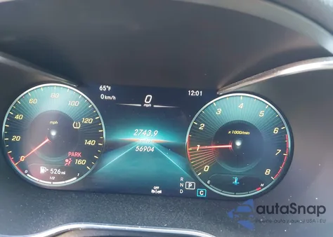 2021 Mercedes-Benz C 300 Sedan из США, поврежденный, VIN W1KWF8DB1MR644519